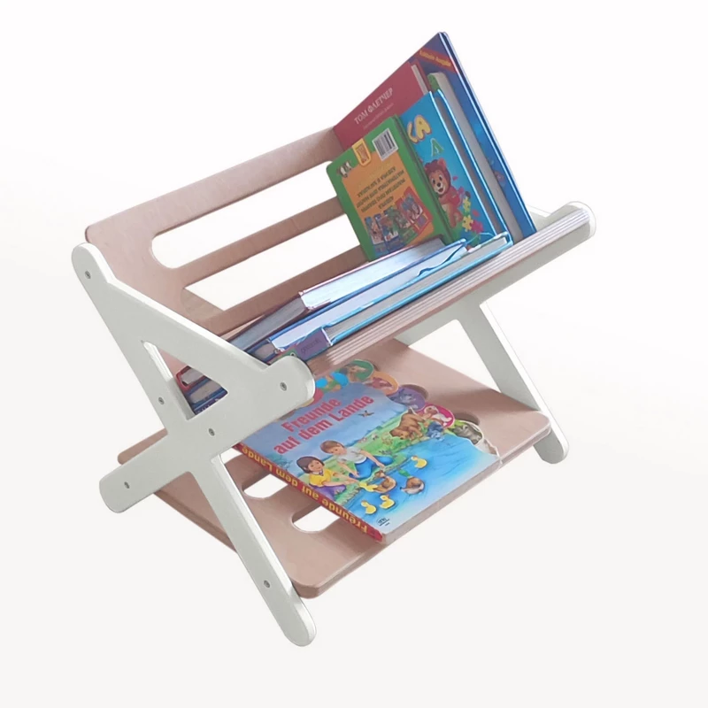 Półka dziecięca na książki w formacie A4