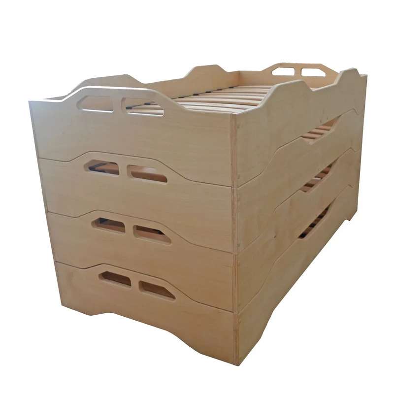 Łóżko dziecięce w stylu Montessori