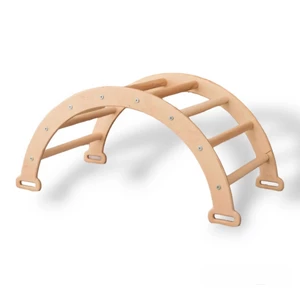 Dziecięcy łuk Piklera do rozwoju motoryki i równowagi Drewniany łuk Piklera dla dzieci