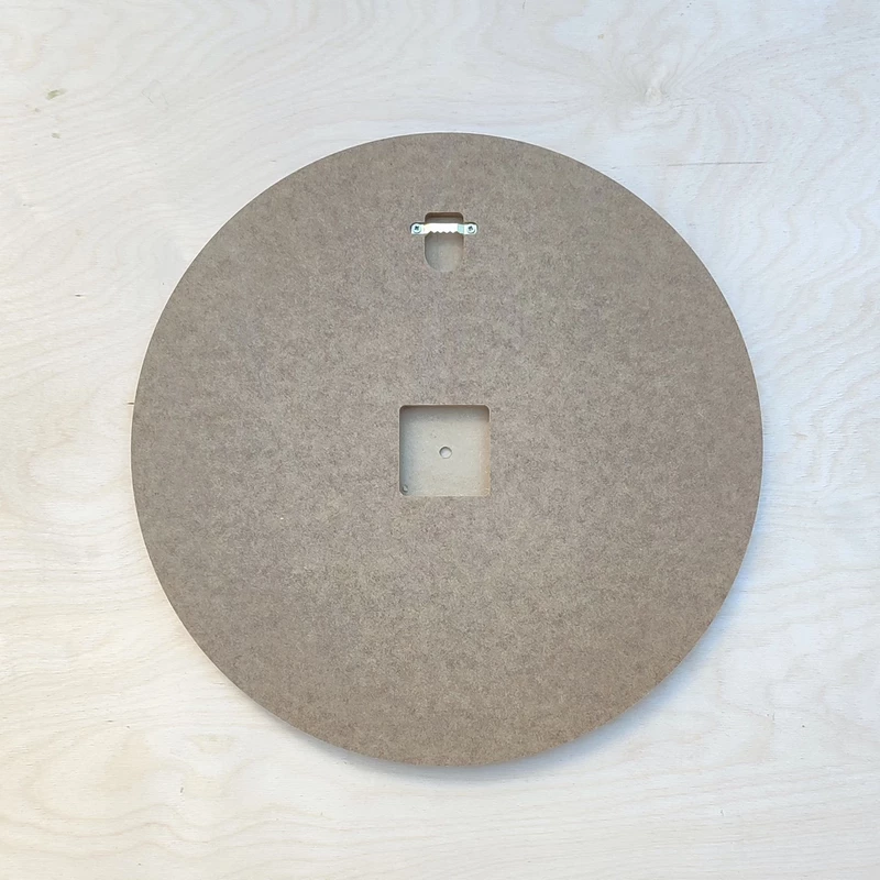 Artboard MDF okrągły biała laminowana powierzchnia