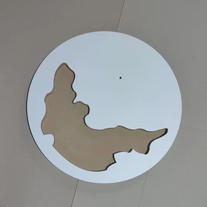 Artboard okrągły do suszonych kwiatów i żywicy epoksydowej