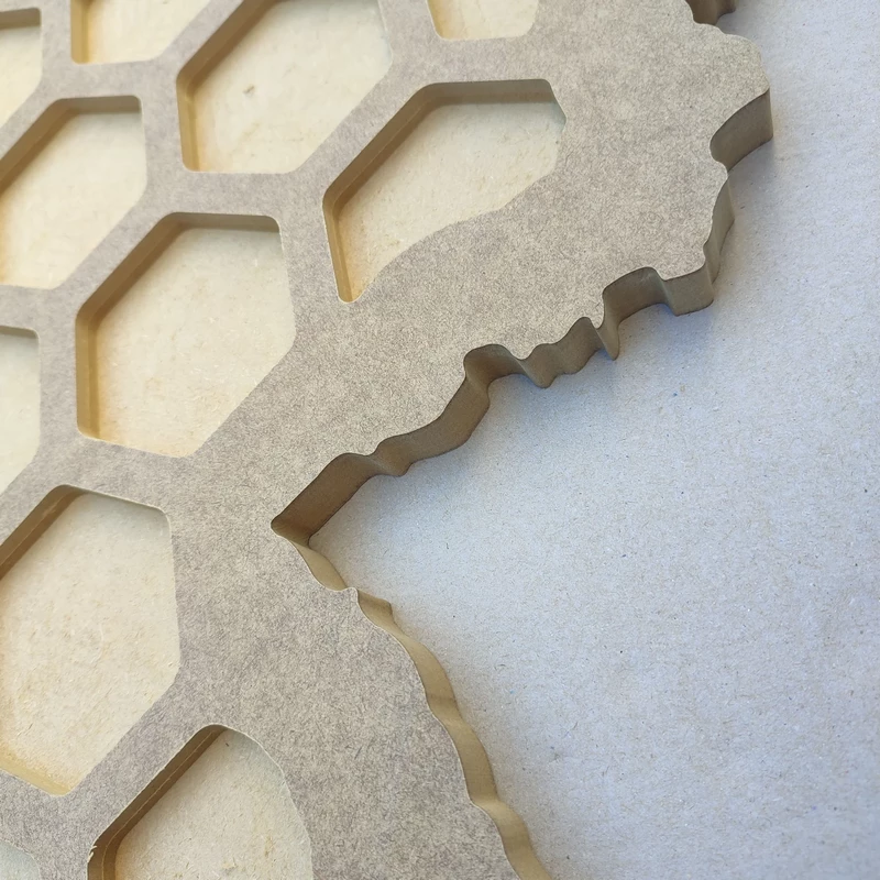 Baza MDF mapa Niemiec do zegara epoksydowego